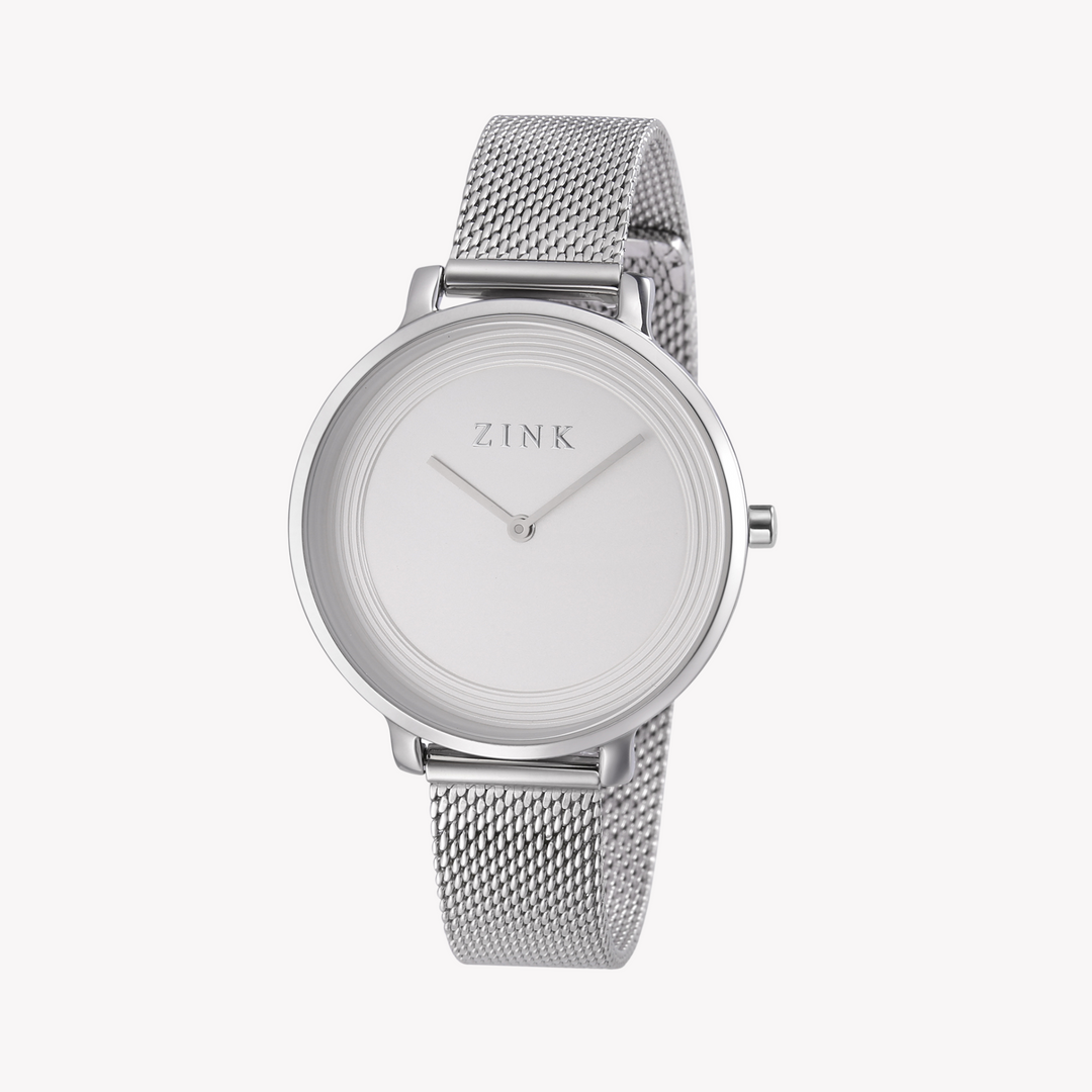 ZINK Women's Silver Stainless Steel Watch | Model ZK129L1MS-16