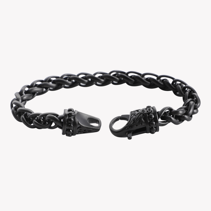 ZINK Men's Black Stainless Steel Bracelet | ZJBC052B