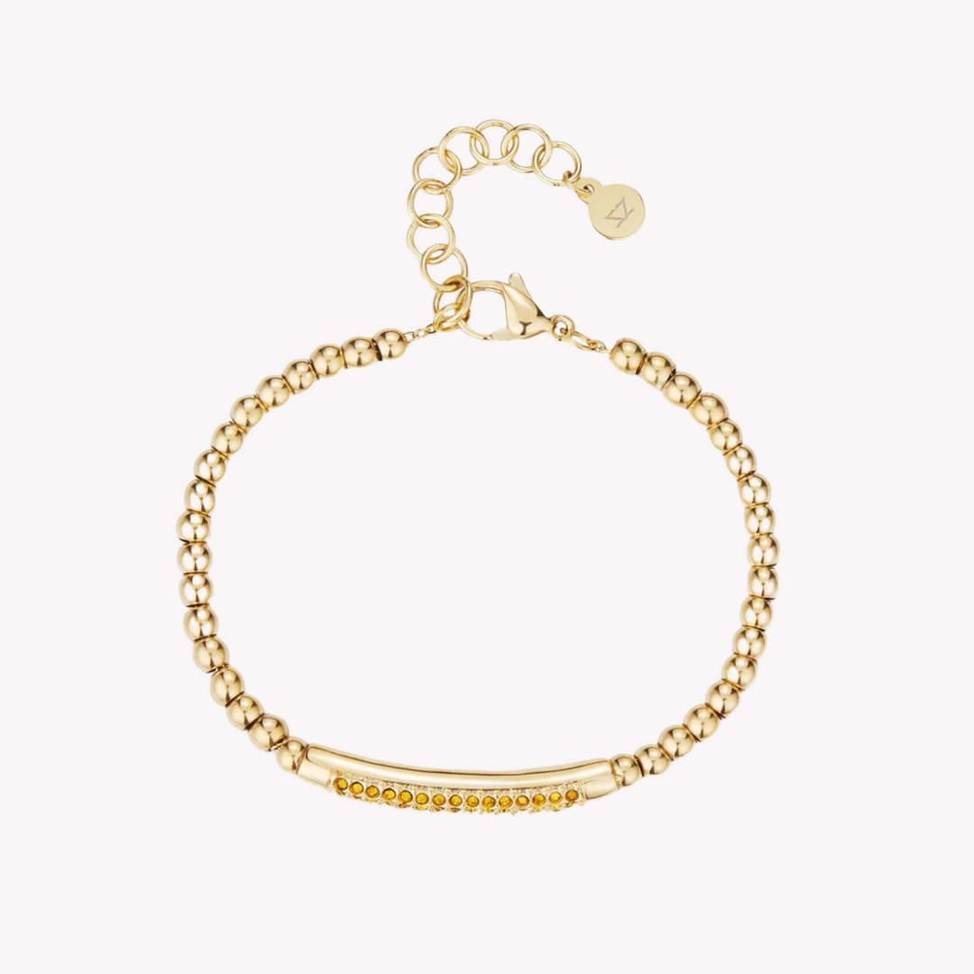 ZINK Women's Gold Stainless Steel Bracelet | ZFBR003G