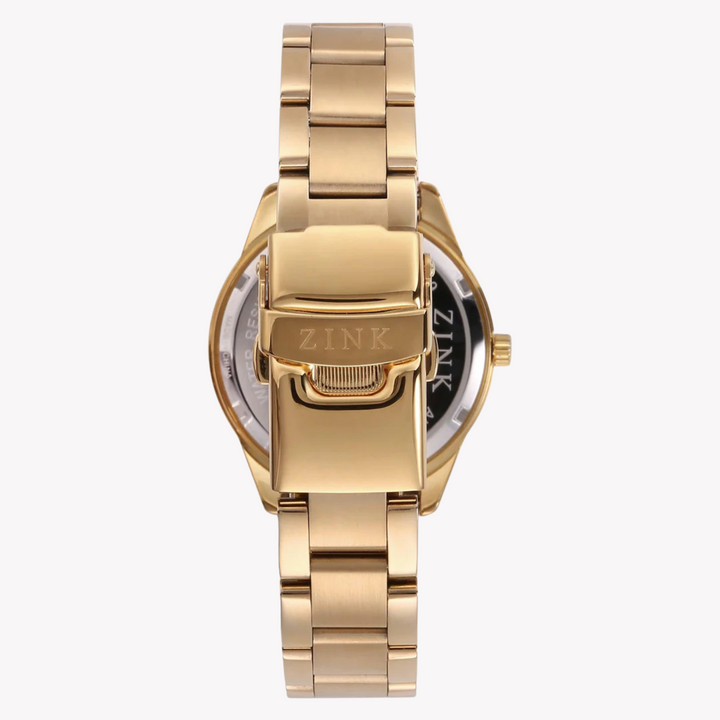 ZINK Women's Gold Stainless Steel Quartz Watch | ZK128L2SS-59