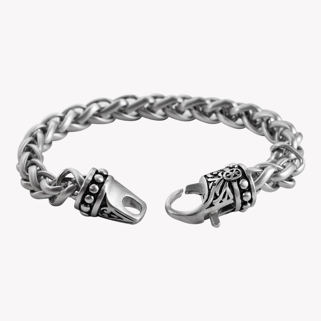 ZINK Men's Silver Stainless Steel Bracelet | ZJBC052U