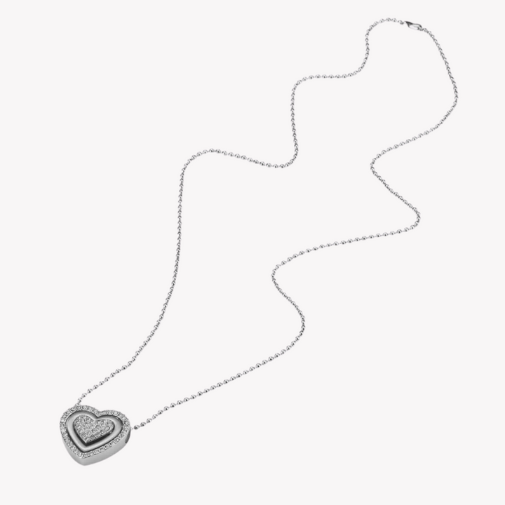 ZINK Women's Silver Stainless Steel Necklace | ZFNL006S