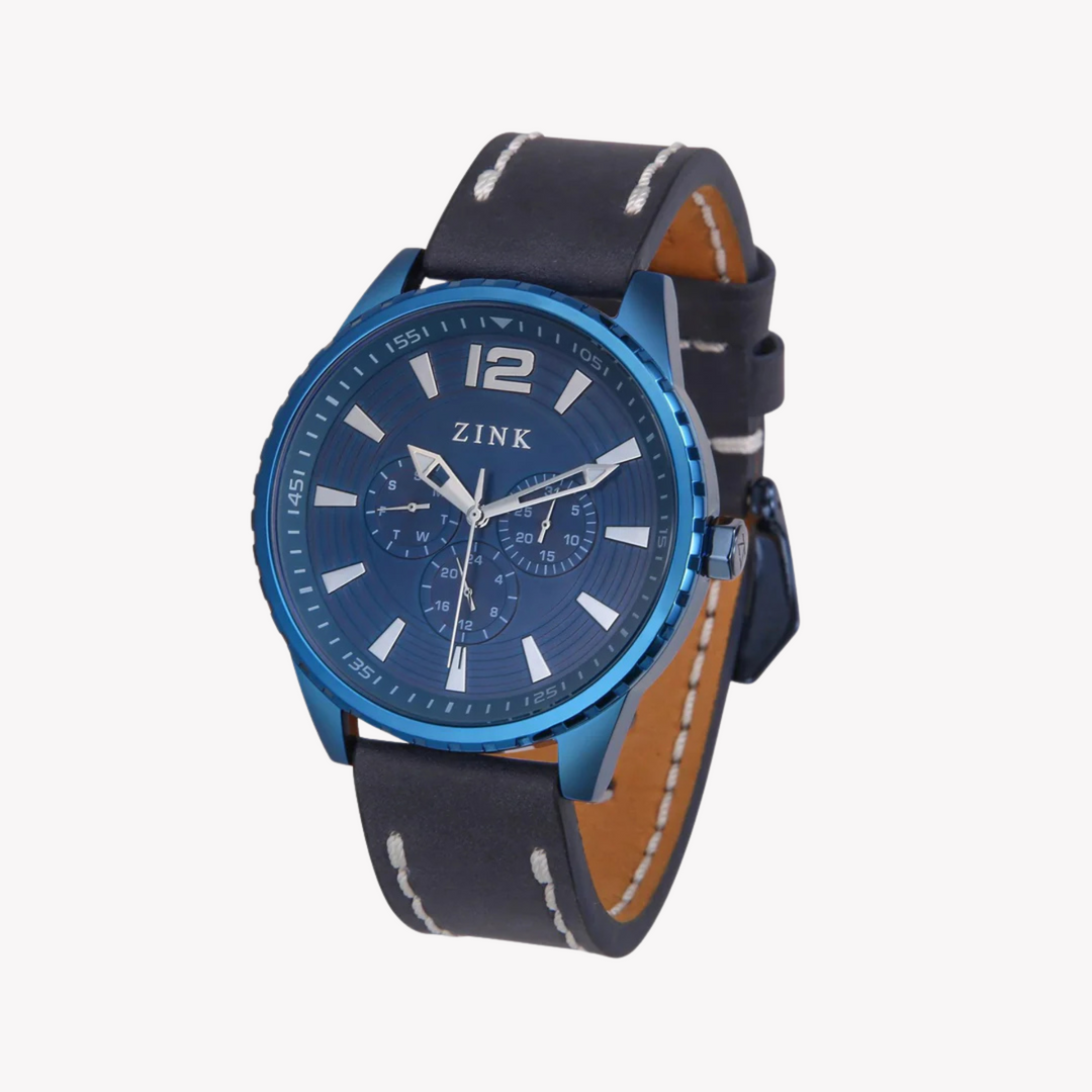 ZINK Men's Blue Stainless Steel Watch | ZK131G2LS-414