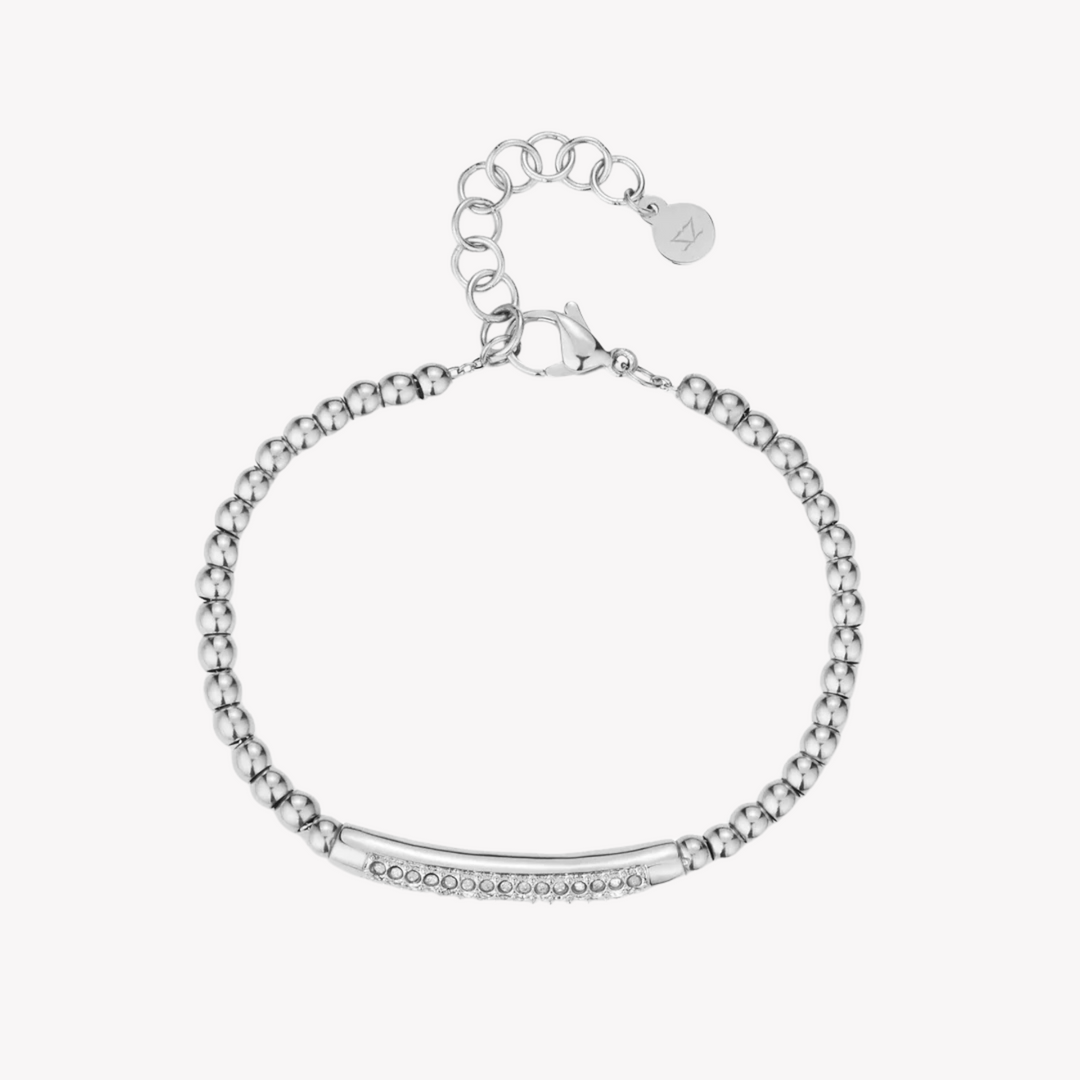 ZINK Women's Silver Stainless Steel Bracelet | ZFBR003S