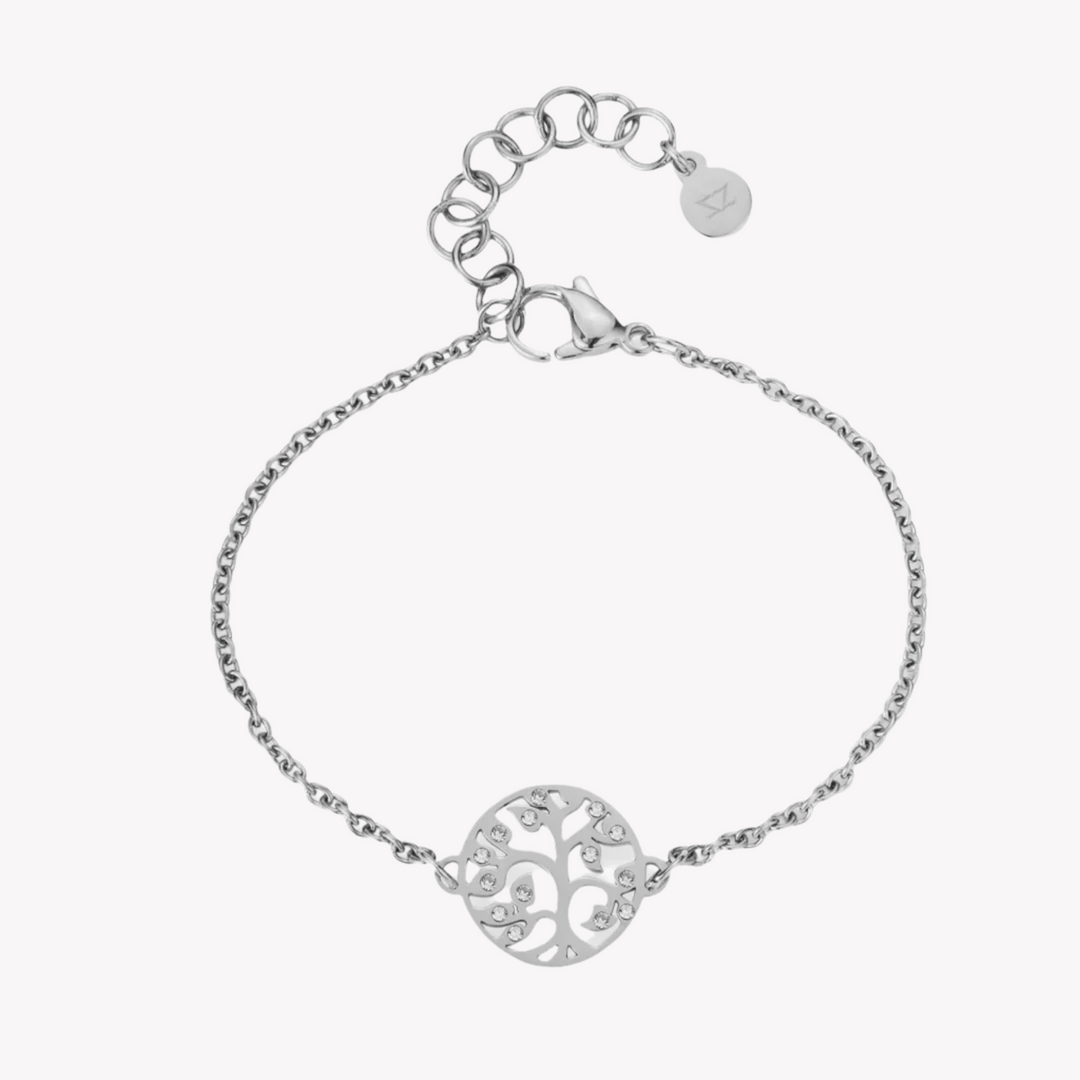 ZINK Women's Silver Stainless Steel Bracelet | ZFBR010SS