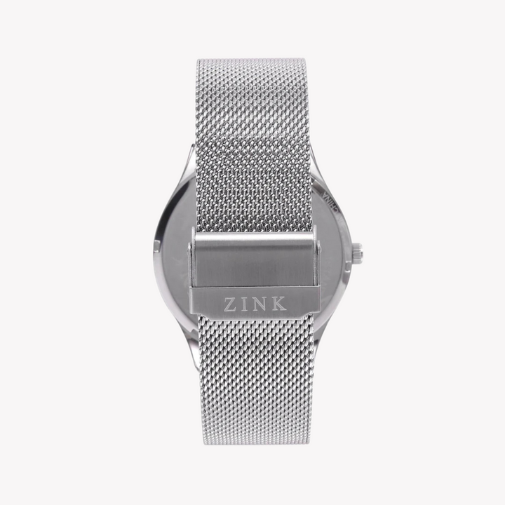 ZINK Men's Stainless Steel Watch - Silver & Black | ZK130G5MS-36