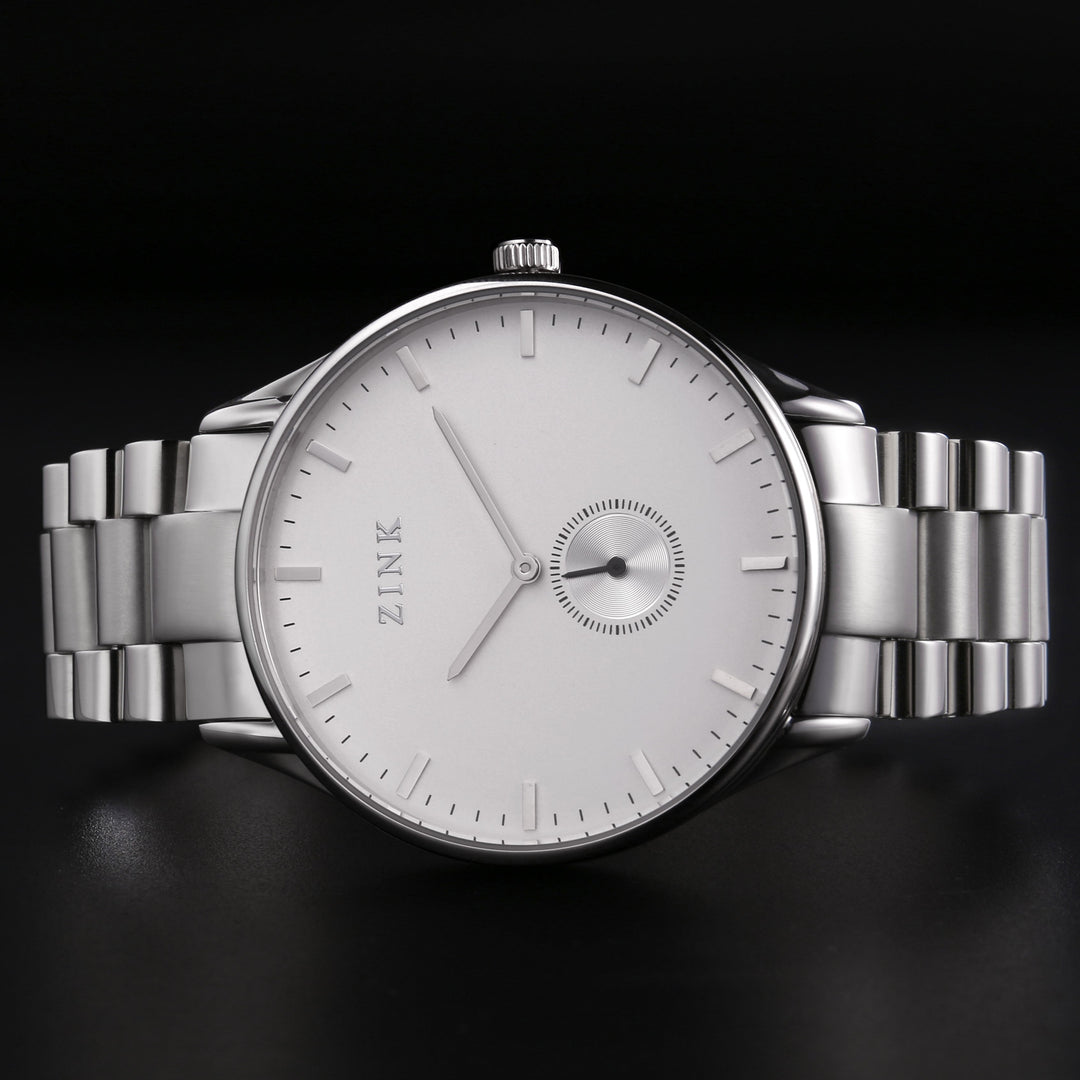 ZINK Men's Silver Stainless Steel Watch | ZK130G5SS-16