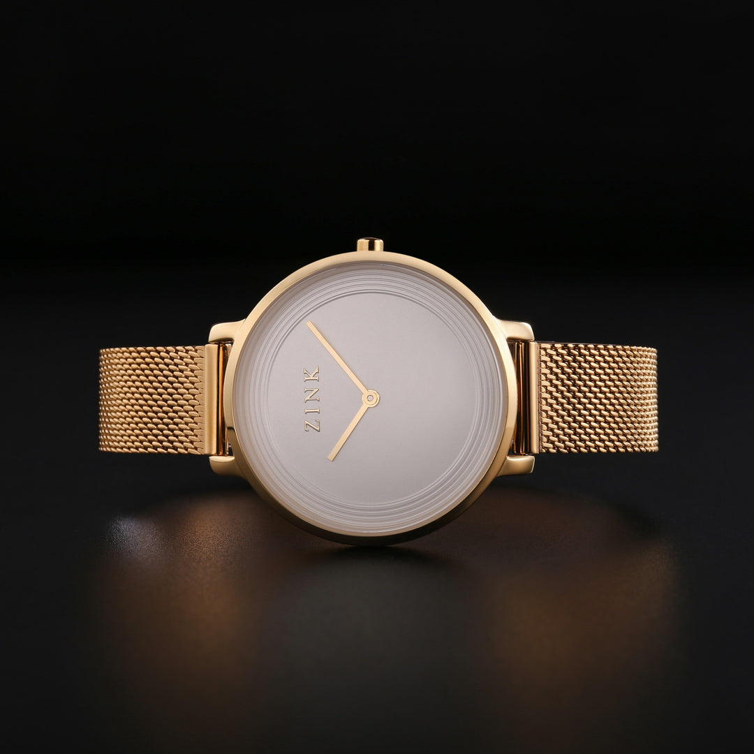 ZINK Women's Gold Stainless Steel Watch - Gold & Silver | ZK129L1MS-19