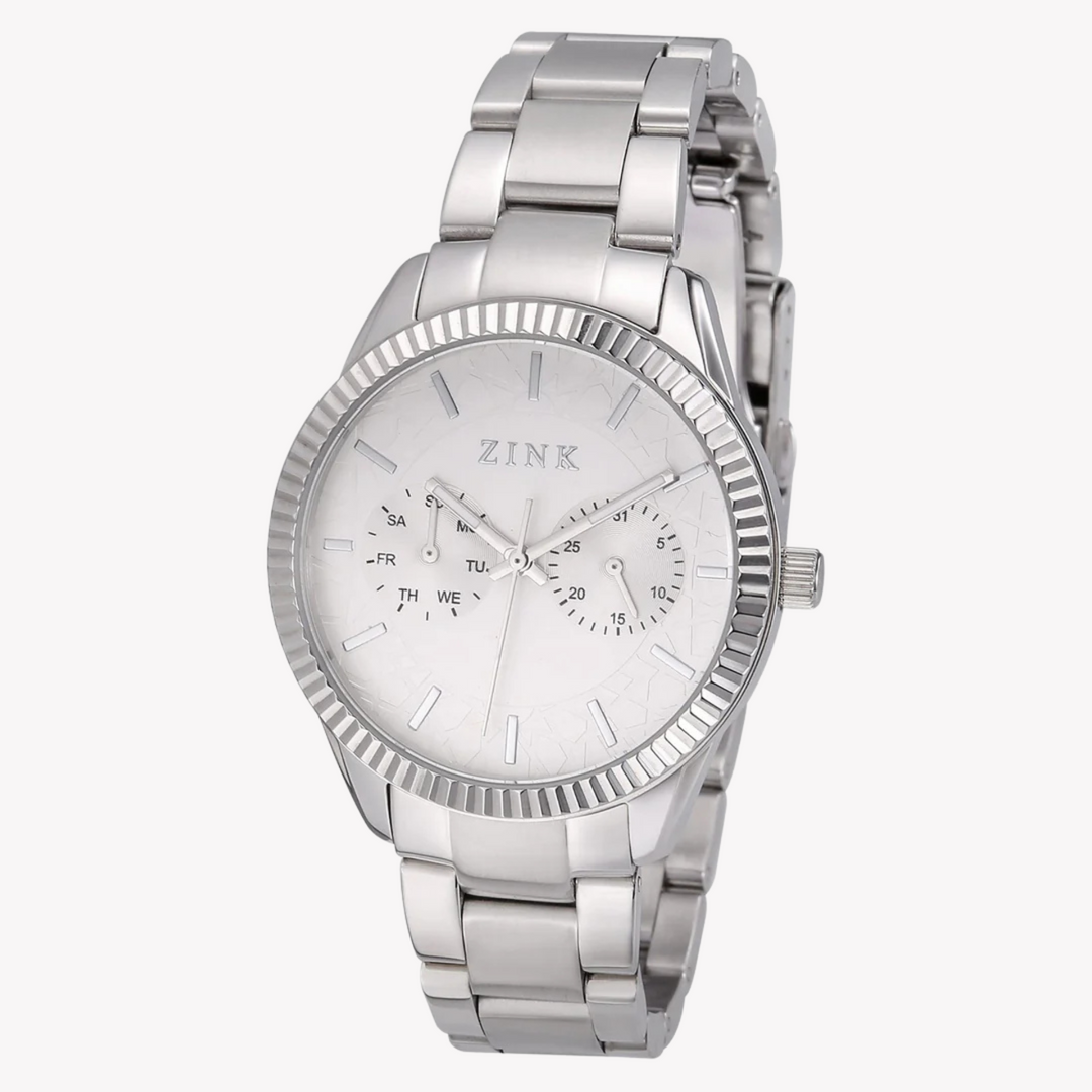 ZINK Women's Silver Stainless Steel Watch | ZK128L2SS-16