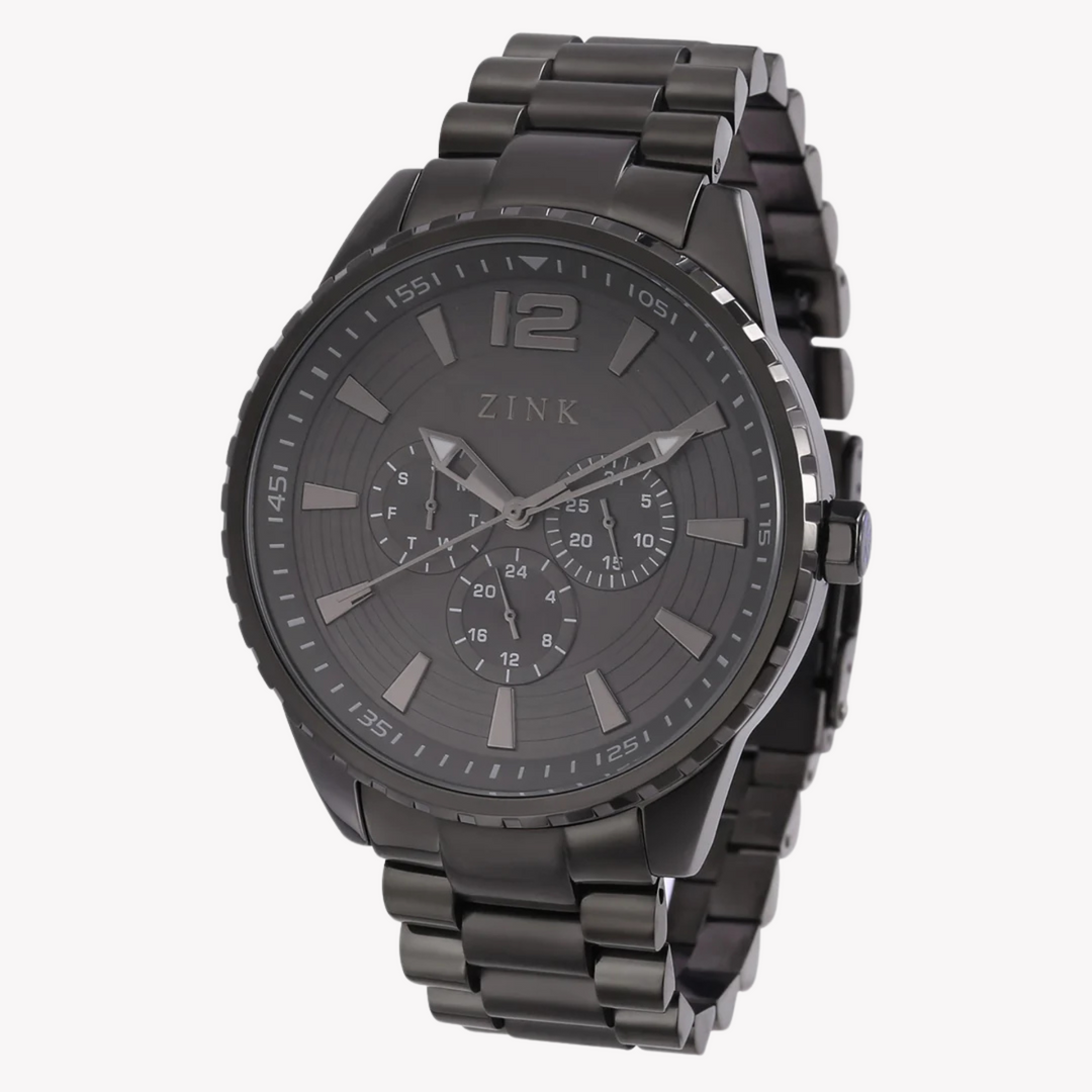 ZINK Men's Stainless Steel Black Watch | ZK131G2S-97