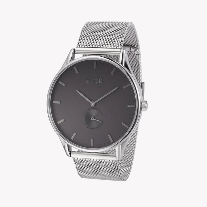 ZINK Men's Stainless Steel Watch - Silver & Black | ZK130G5MS-36