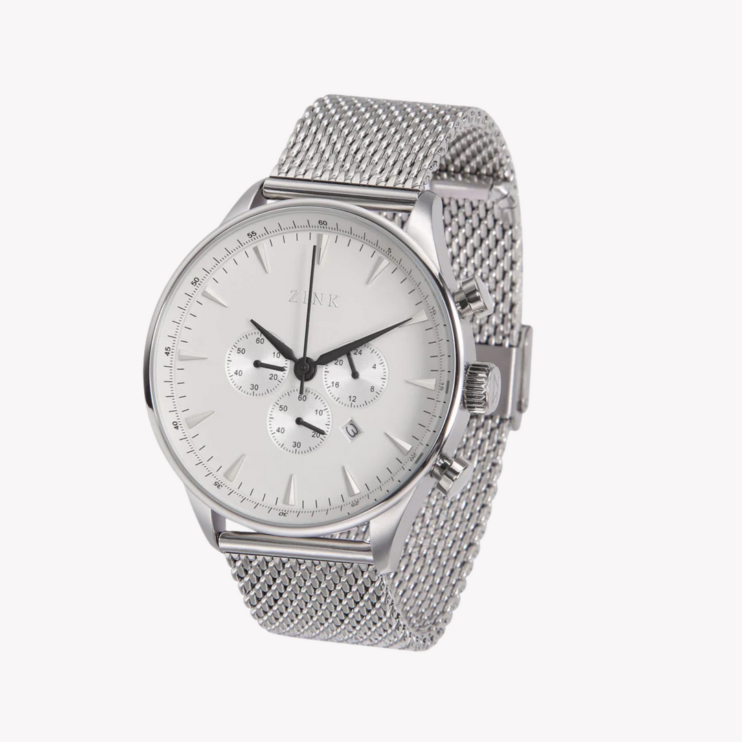 ZINK Men's Stainless Steel Silver Watch | ZK127G2MS-16