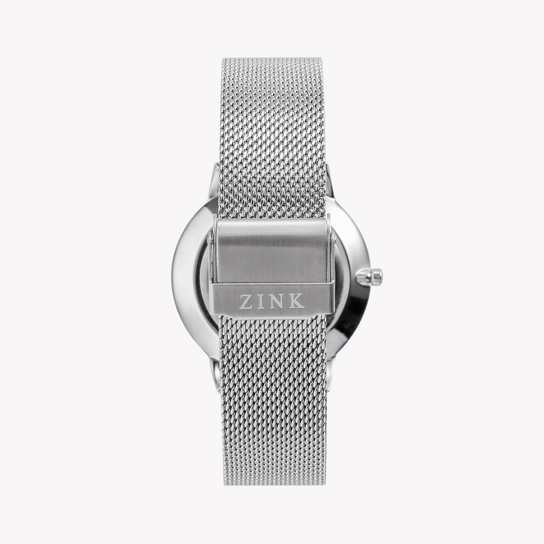 ZINK Women's Silver Stainless Steel Quartz Watch | ZK132L1MS-SM6