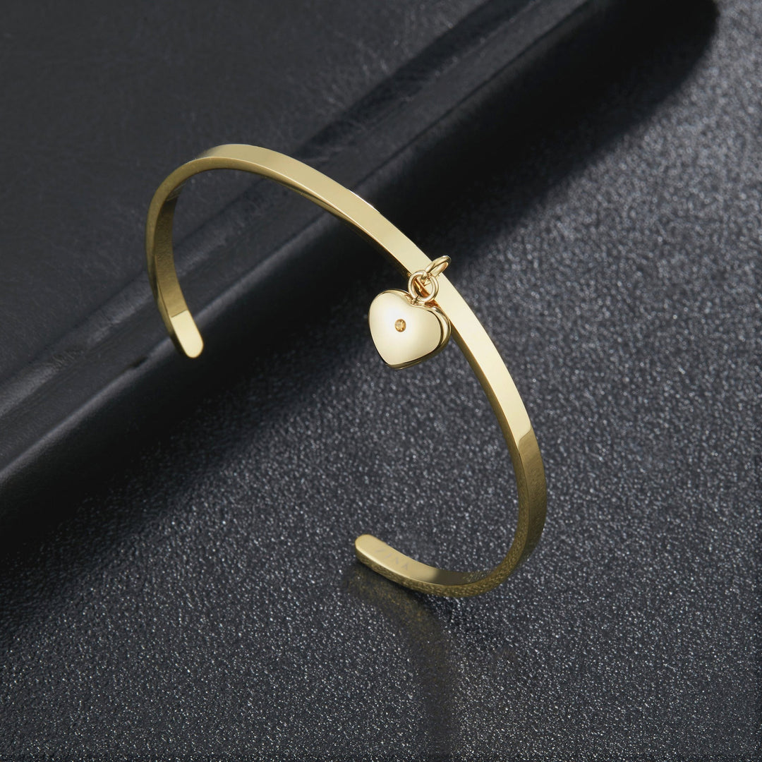 ZINK Women's Gold Stainless Steel Bracelet | ZFBG009G