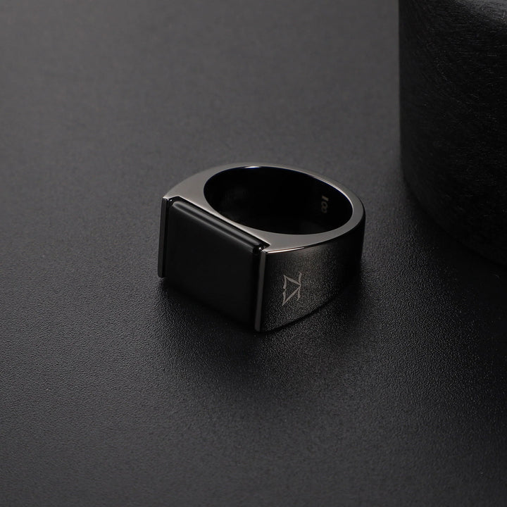 ZINK Men's Gun Stainless Steel Ring | ZJRG039GN