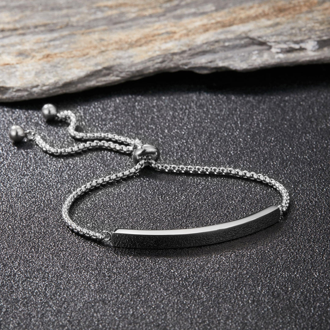 ZINK Women's Silver Stainless Steel Bracelet | ZFBR004S