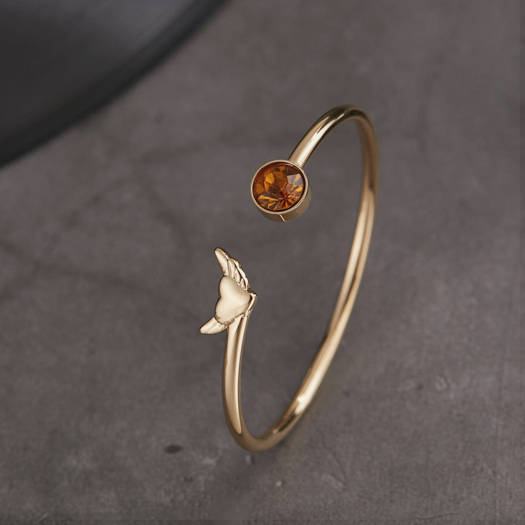 ZINK Women's Gold Stainless Steel Bracelet | ZFBG006GT