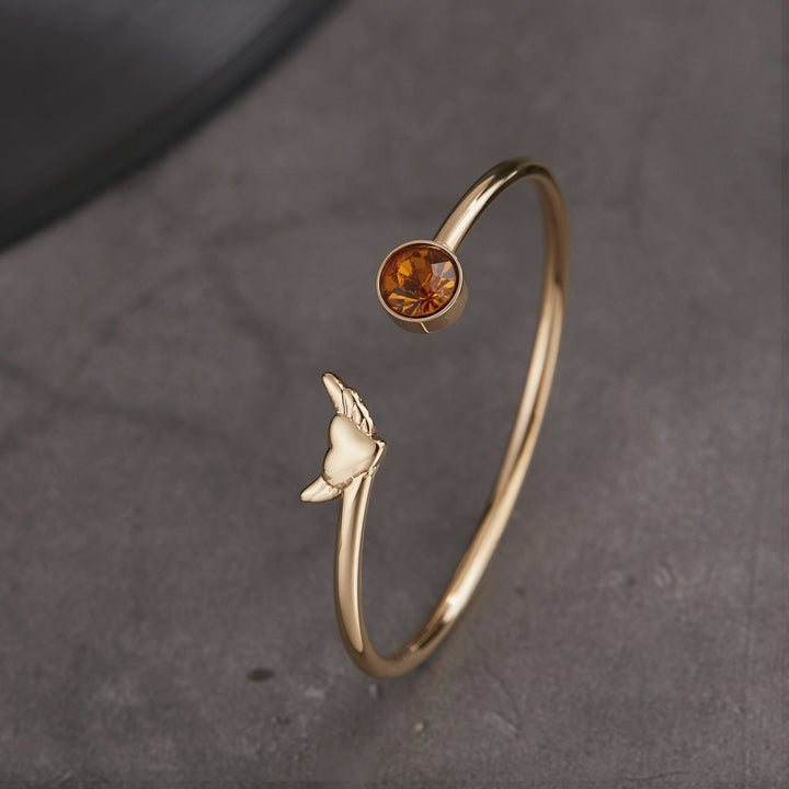 ZINK Women's Gold Stainless Steel Bracelet | ZFBG006GT