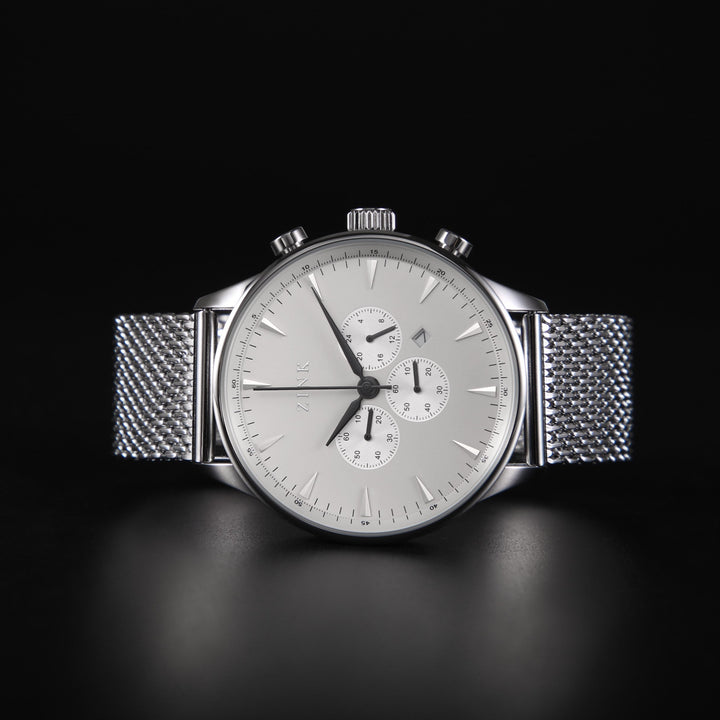 ZINK Men's Stainless Steel Silver Watch | ZK127G2MS-16