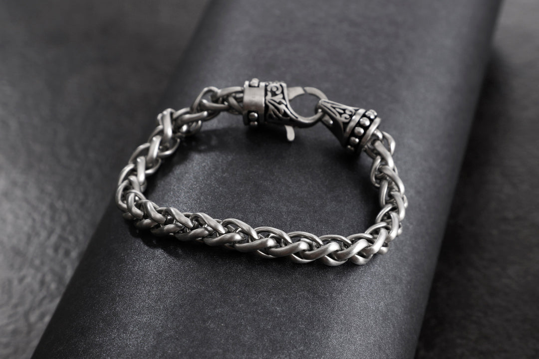 ZINK Men's Silver Stainless Steel Bracelet | ZJBC052U