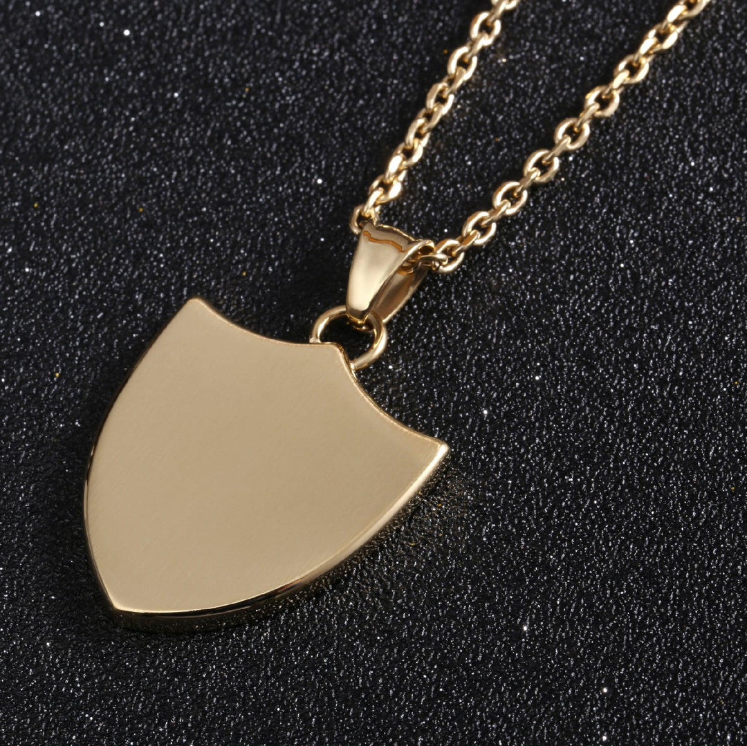 ZINK Men's Rose Gold Stainless Steel Necklace | ZJPD005SS-PRG