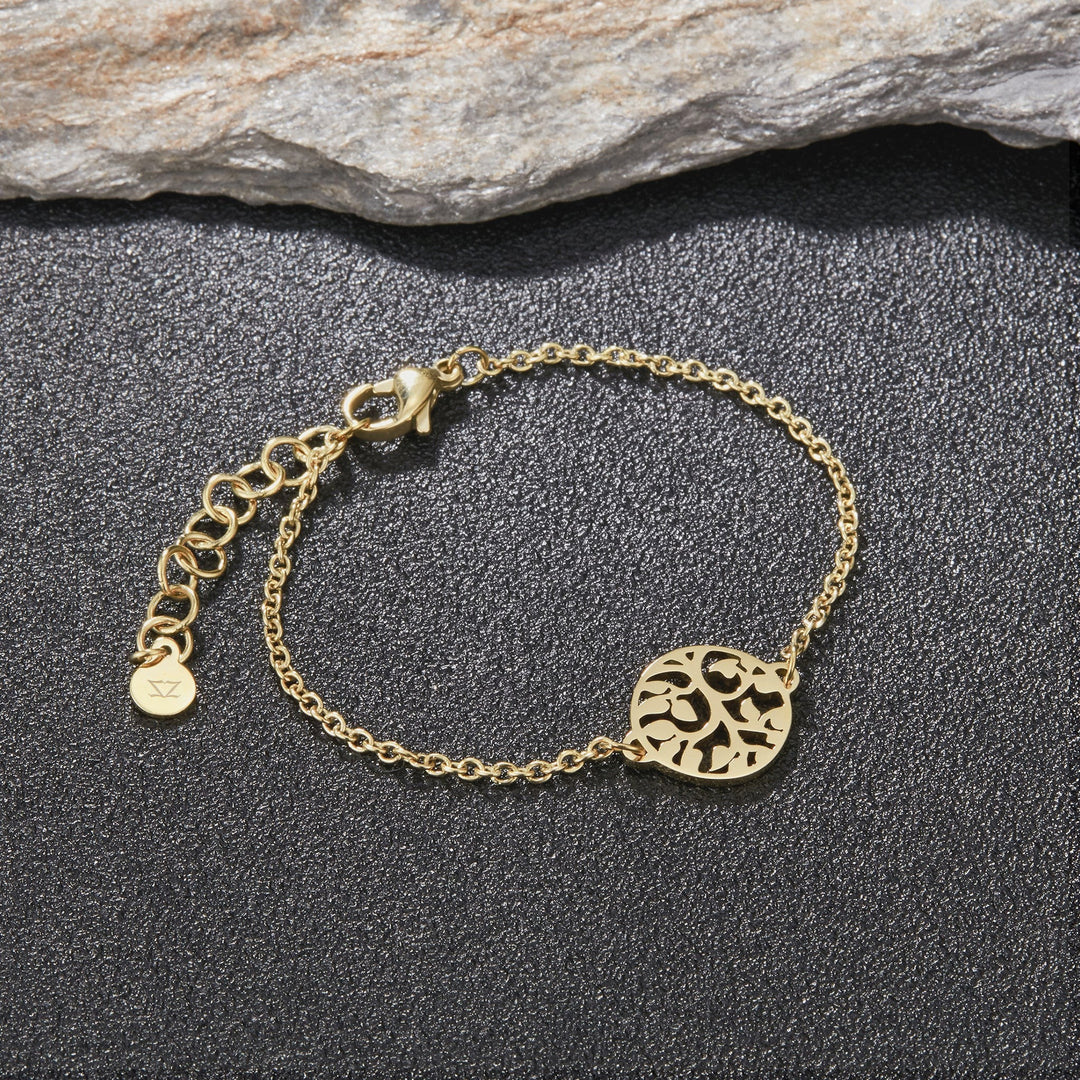 ZINK Women's Gold Stainless Steel Bracelet | ZFBR010G