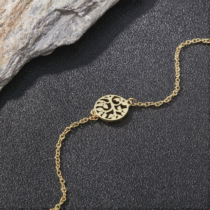 ZINK Women's Gold Stainless Steel Bracelet | ZFBR010G