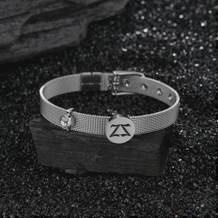 ZINK Women's Silver Stainless Steel Bracelet | ZFBR001S3