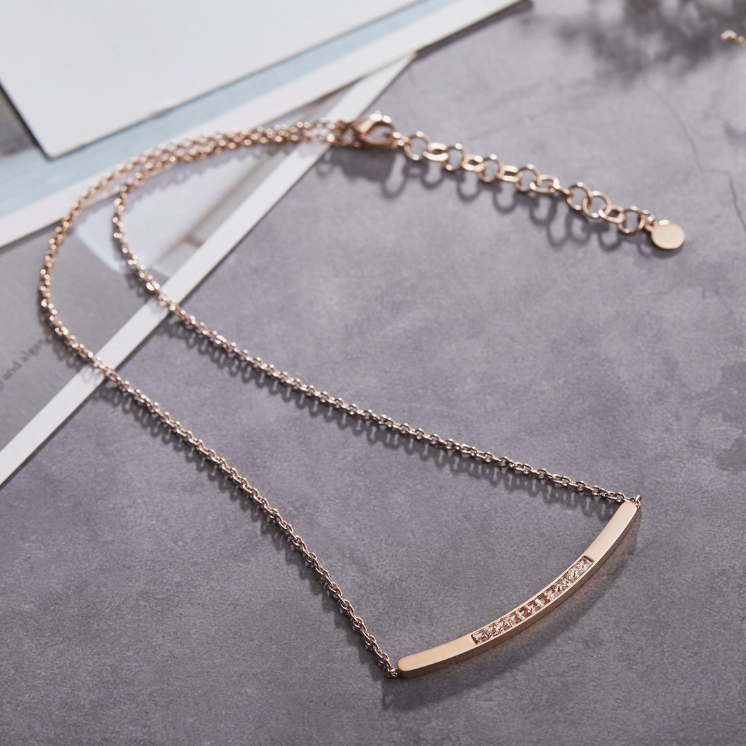 ZINK Women's Gold Stainless Steel Necklace | ZFNL001GS