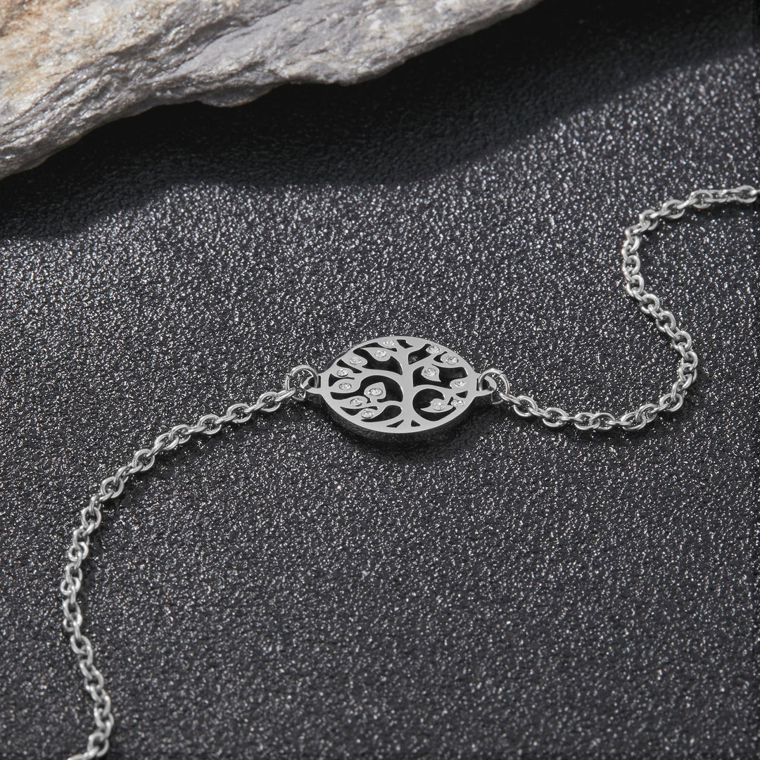 ZINK Women's Silver Stainless Steel Bracelet | ZFBR010SS