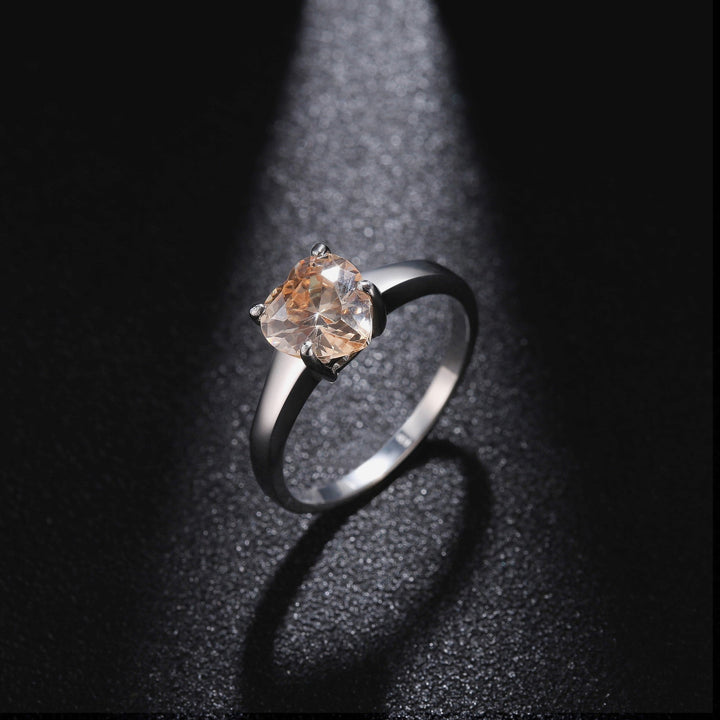 ZINK Women's Silver Stainless Steel Ring | ZFRG002SHCH