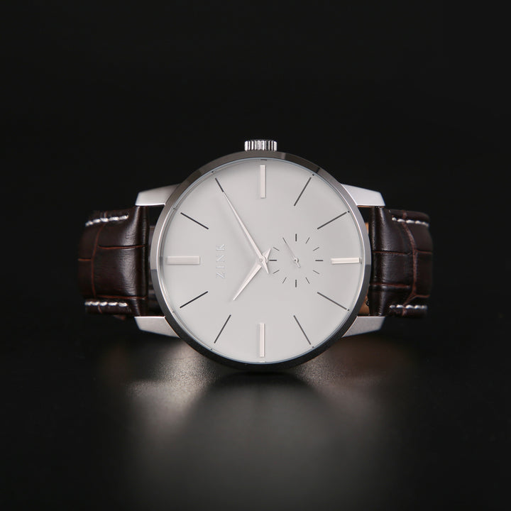 ZINK Men's Stainless Steel & Leather Watch | ZK126G5LS-11