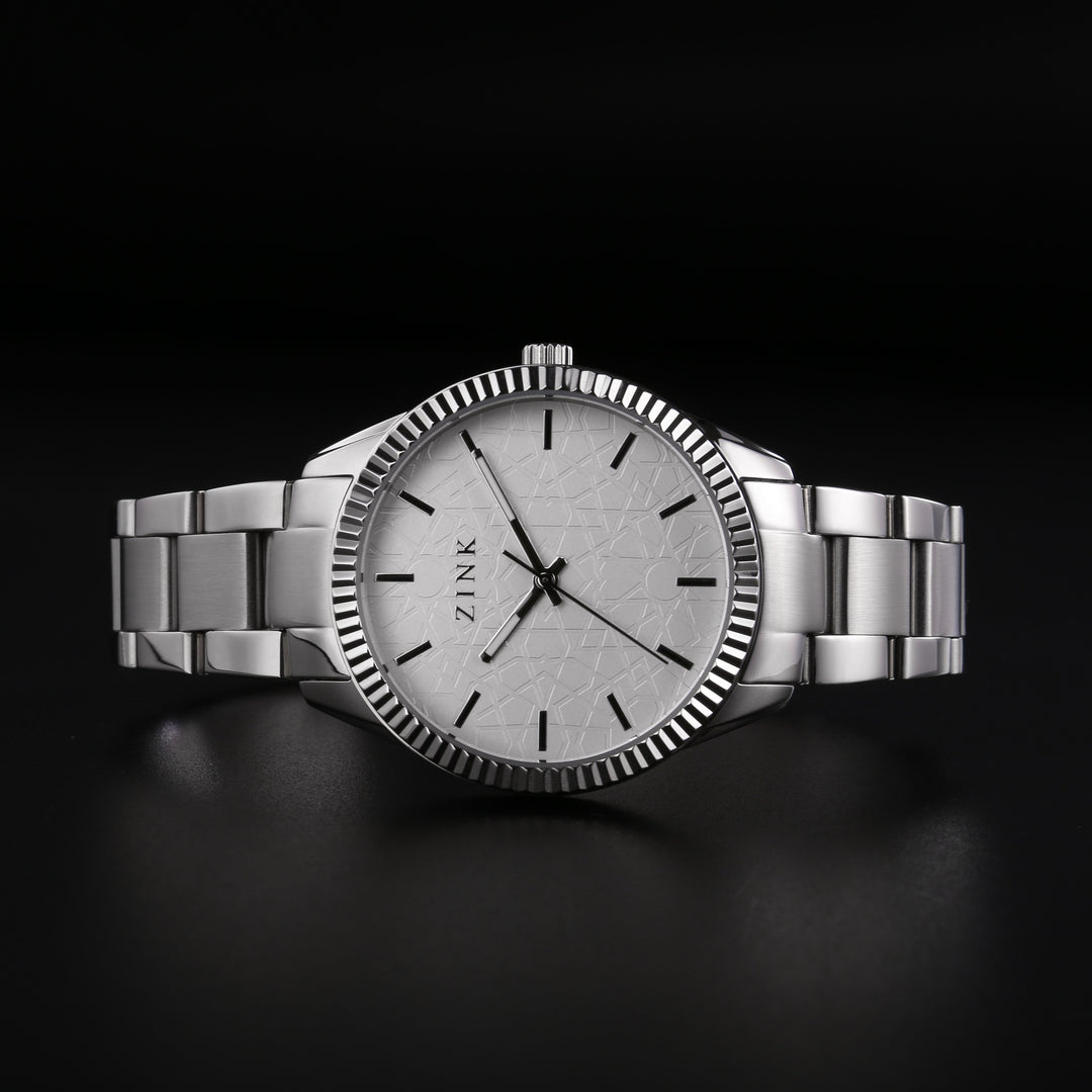 ZINK Women's Silver Stainless Steel Analog Watch | ZK128L1SS-16