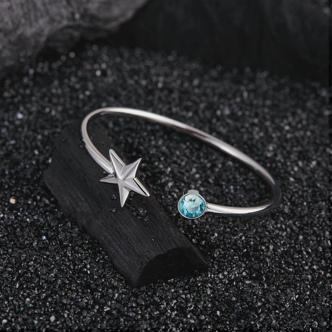 ZINK Women's Silver Stainless Steel Bracelet | ZFBG002SBL