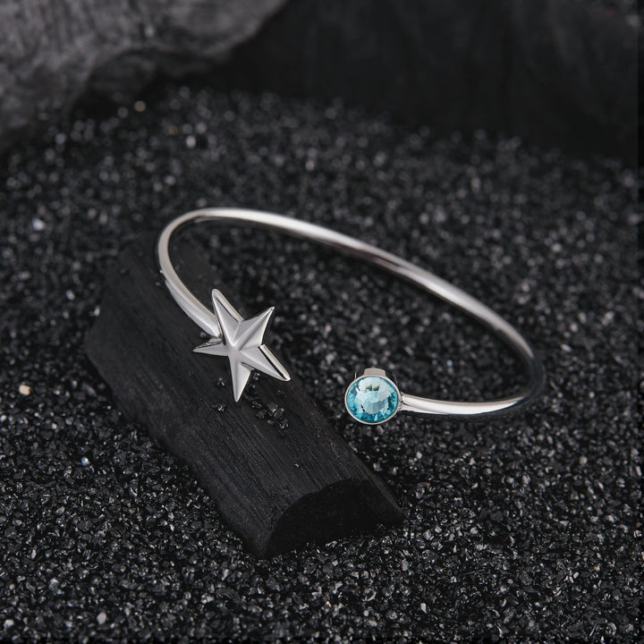 ZINK Women's Silver Stainless Steel Bracelet | ZFBG002SBL