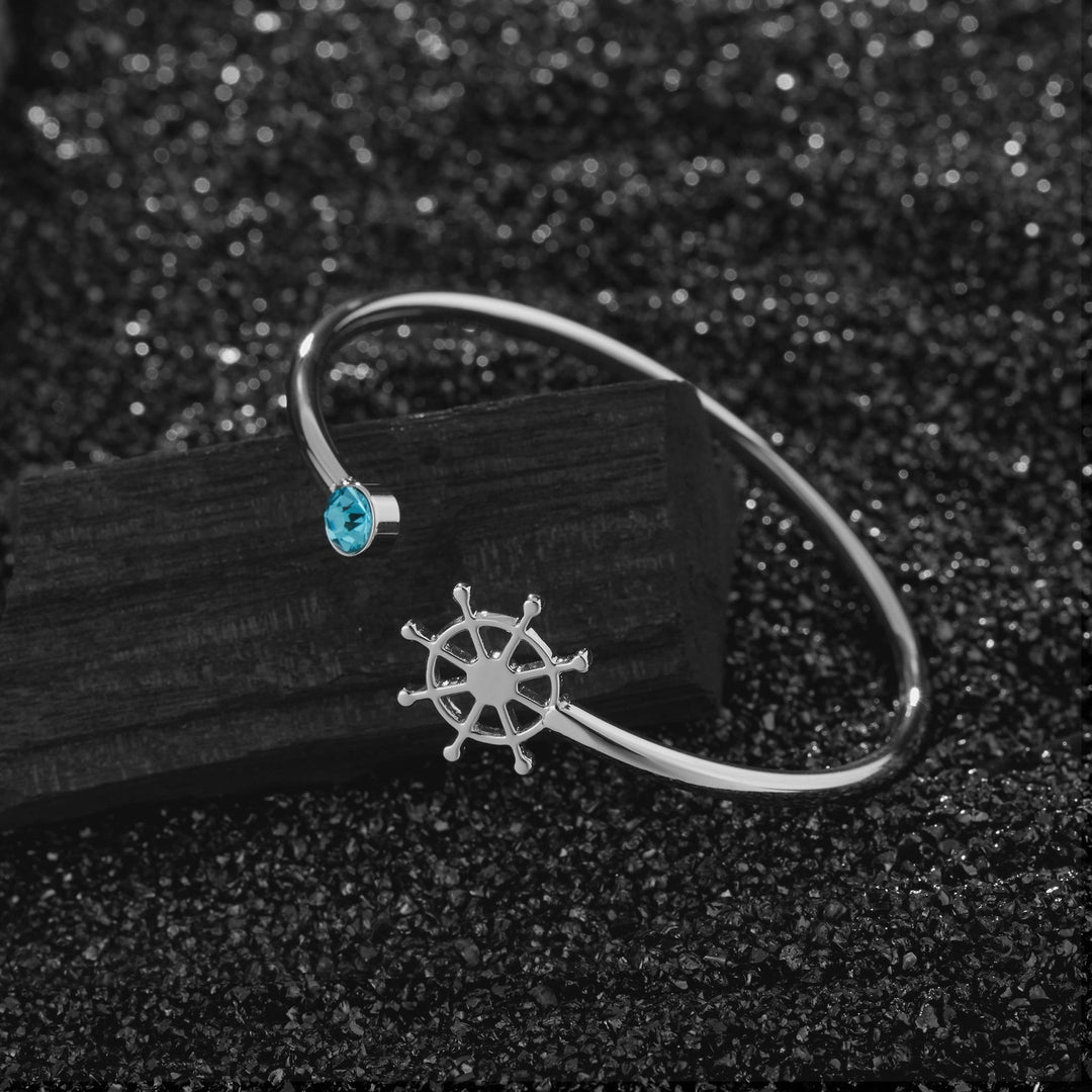 ZINK Women's Silver Stainless Steel Bracelet | ZFBG004SBL