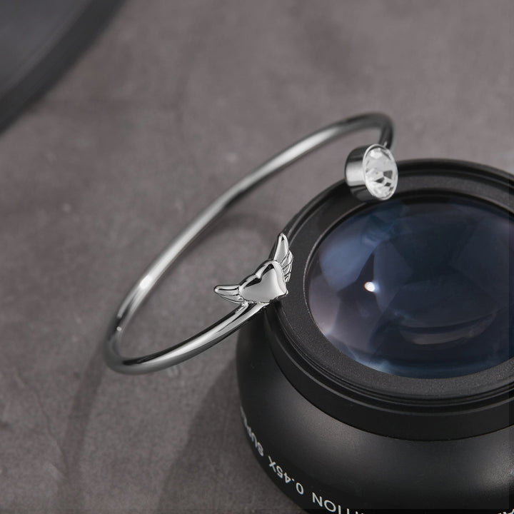 ZINK Women's Silver Stainless Steel Bracelet | ZFBG006SC