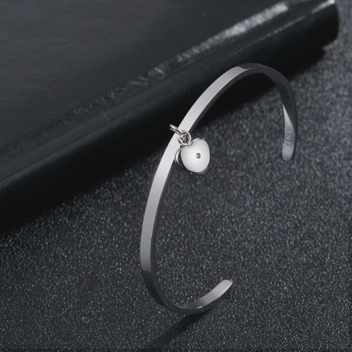 ZINK Women's Silver Stainless Steel Bracelet | ZFBG009S