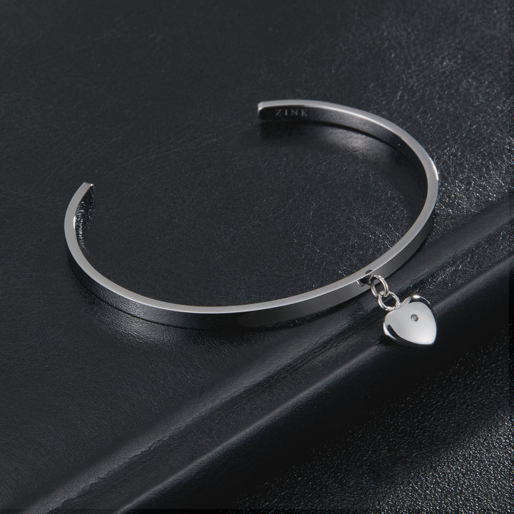 ZINK Women's Silver Stainless Steel Bracelet | ZFBG009S