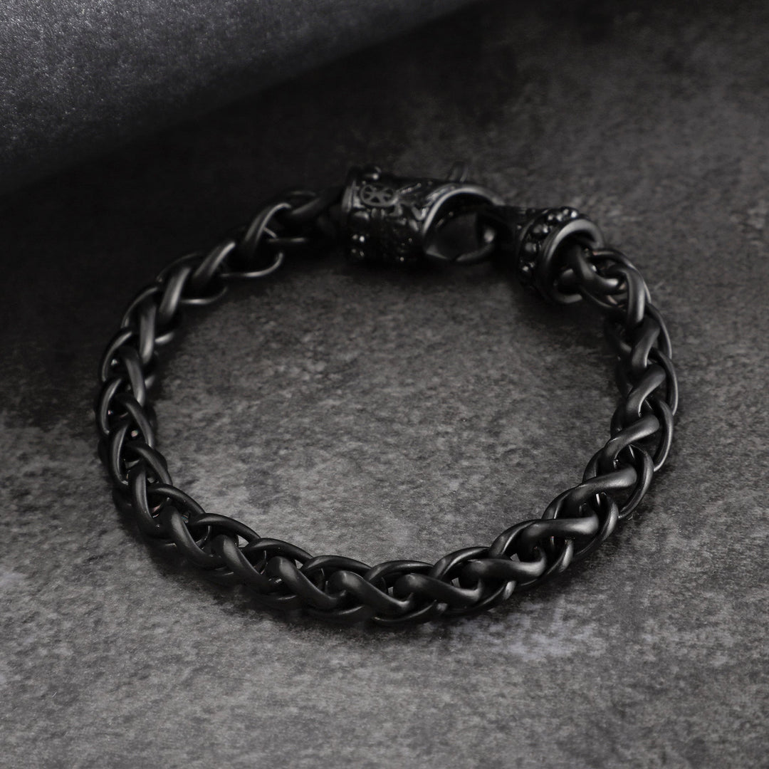 ZINK Men's Black Stainless Steel Bracelet | ZJBC052B