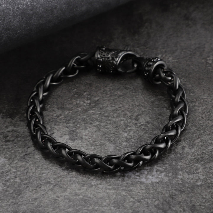 ZINK Men's Black Stainless Steel Bracelet | ZJBC052B