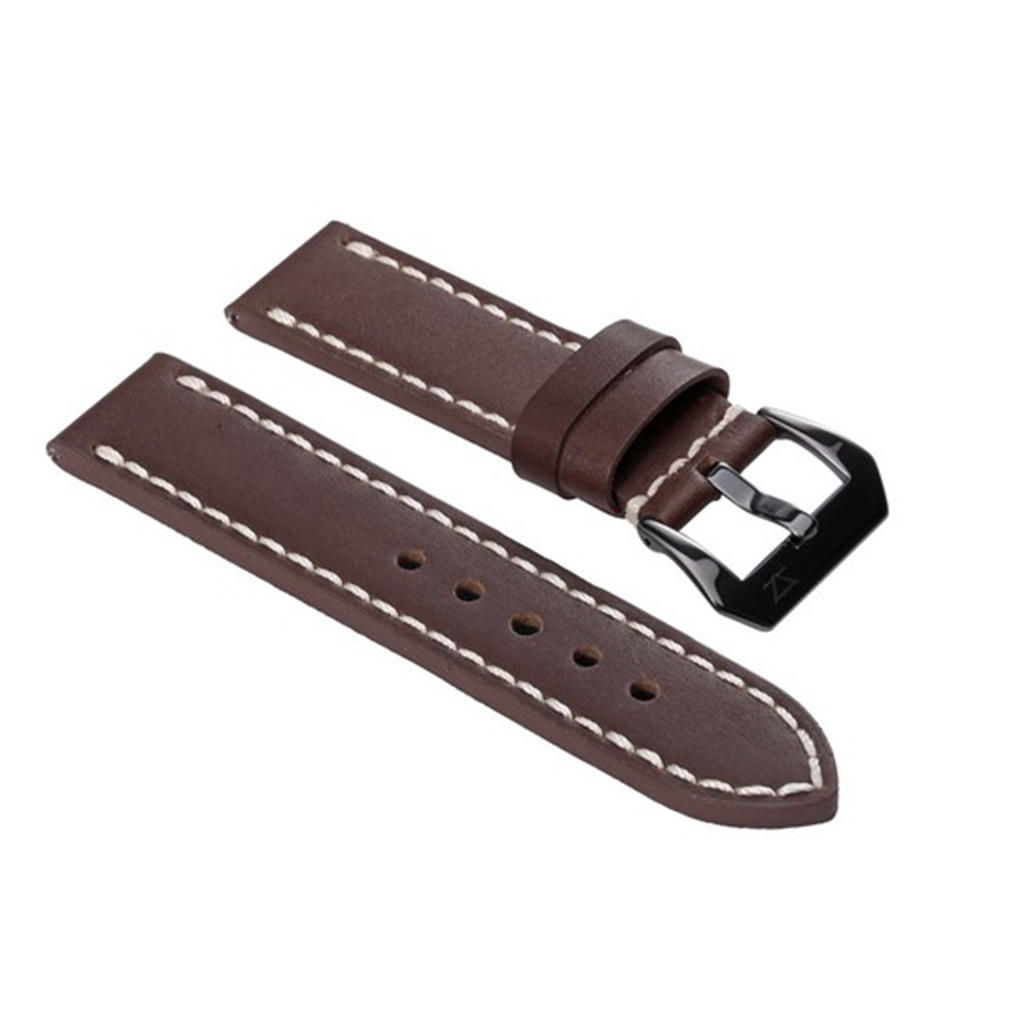 ZLB004DBWB Zink Men's Thick Genuine Leather Strap