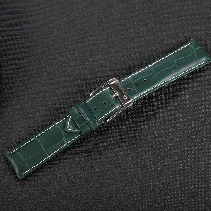 ZINK Women's Leather Watch Band - Green | ZLB006DGS