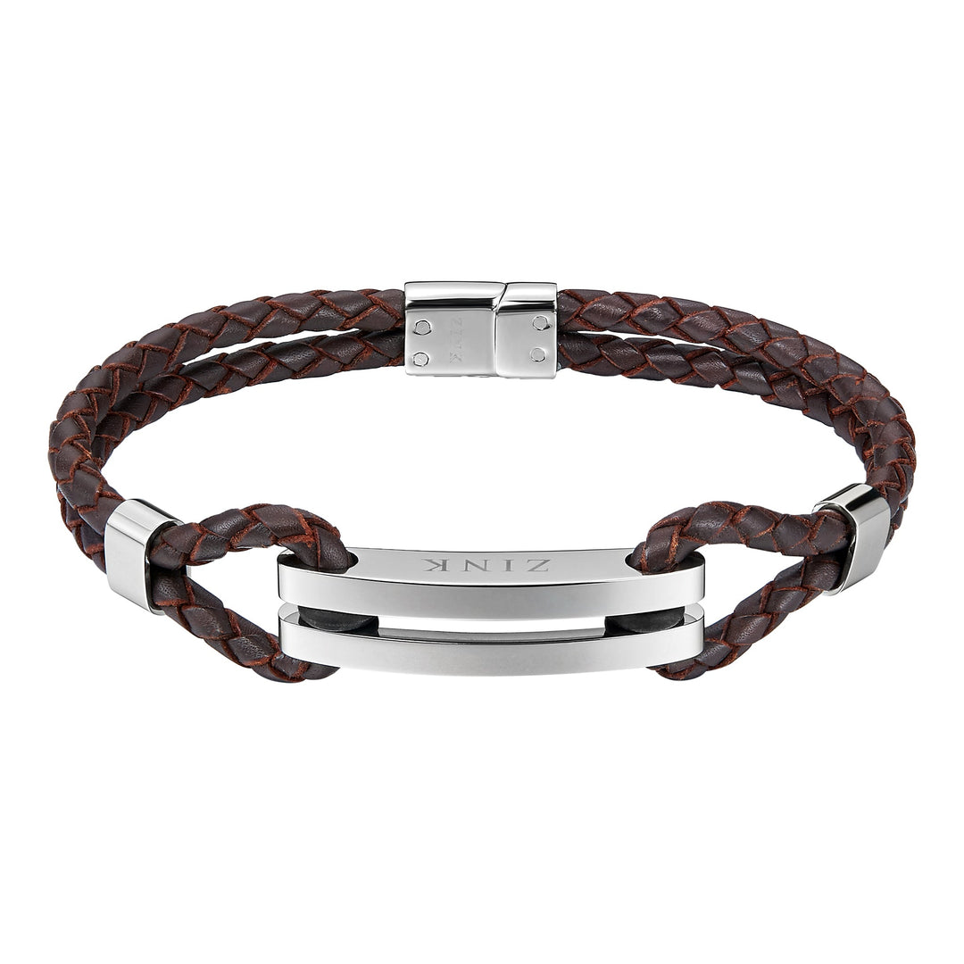 ZJBC016SLPBR ZINK Men's Bracelet